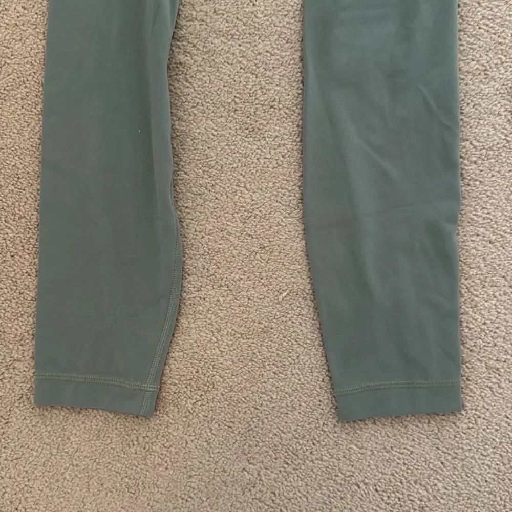 New Lululemon align 25” 0 Green Leggings
